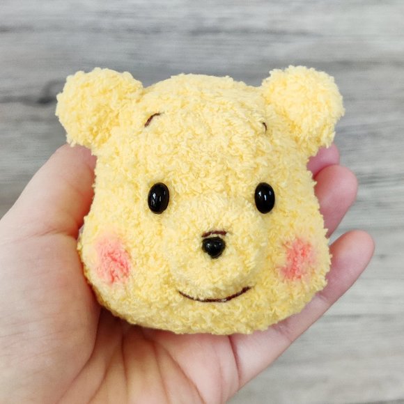 Handmade Amigurumi Winnie the Pooh Plushie - Picture 1 of 16